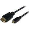 StarTech.com Cavo HDMI ad alta velocità con Ethernet da 1 m - HDMI a Micro HDMI - M/M