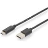 Digitus Cavo Digitus USB Type-C a a Type-A [AK-300148-030-S]