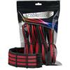 CABLEMOD Set cavi CableMod PRO Extension Kit nero/rosso ; ModMesh [CM-PCAB-BKIT-NKKR-3PK-R]