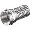 Goobay Spina F a vite Diametro cavo: 5.2 mm [51851]