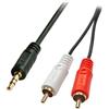 Lindy Cavo Audio Lindy Premium Jack 3,5 a 2xRCA M/M 10m [35685]
