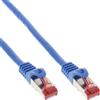 Inline Cavo di rete Patch InLine LAN, S/FTP (PiMf), Cat.6, 250MHz, guaina PVC, CU (100% rame), blu, 5m [76405B]