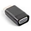 Lanberg Adattatore hdmi Lanberg AD-0016-BK Hdmi-A (M) -> Vga (F) Nero [AD-0016-BK]