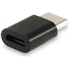 Equip Adattatore Equip USB/C MicroUSB M/F Nero [133472]