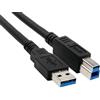 Hamlet Cavo Usb 3.0 da tipo A maschio a Tipo B Maschio di 2 metri