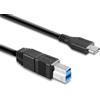 Hamlet Cavo adattatore da USB 3.1 Type C a USB 3.0 Tipo B Maschio 1 metro