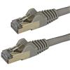 StarTech.com Cavo di Rete Ethernet Cat6a - Cavo Schermato STP da 1m - Grigio