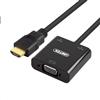 Unitek Adattatore hdmi Unitek Y-6333 a VGA+audio Nero [Y-6333]