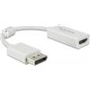 Delock Adattatore Delock DisplayPort 1.4 M > Hdmi-A 19Pin F bianco [63936]