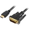 Sharkoon Cavo Sharkoon HDMI -> DVI-D (18+1) M/M 1,0m nero [4044951017324]