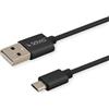 SAVIO Cavo Usb Savio CL-129 (USB 2.0 type-C - USB 2.0 type-A 2m Nero) [CL-129]