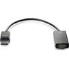 Hp Adattatore Hp DisplayPort a Hdmi True 4K Ultra HD, nero [2JA63AA]