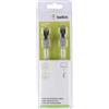 Belkin Cavo di collegamento Rete RJ45 Belkin CAT 6 S/FTP 2 m Grigio con protezione [A3L981BT02M-H-S]