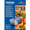 Brother Carta Fotografica Brother 20 fogli glossy 6''x4'' [BP71GP20]