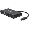 Manhattan Adattatore Manhattan USB-C a convertitore A/V Multiporta
