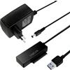 Logilink Adattatore Logilink per cavo Usb 3.0 Nero [AU0050]