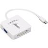 Lindy Adattatore Lindy Mini DisplayPort a HDMI 4K30/VGA/DVI [41035]