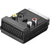 Adattatore Goobay AVK 198 Passante SCART con 3 RCA [E10452]