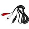 Link Cavo Stereo Link con Jack 3,5mm a Cinch RCA M, 1,80m [LKC3518]