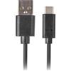 Lanberg Cavo Lanberg QC 3.0 (USB 2.0 tipo A - USB 2.0 tipo C 1 m colore nero) [CA-USBO-20CU-0010-BK]