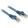 Sharkoon Cavo di rete Sharkoon RJ45 CAT.6 SFTP 2,0m blu [4044951014712]