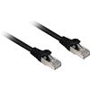 Sharkoon Cavo di rete Sharkoon RJ45 CAT.6a SFTP LSOH 1,5m Nero [4044951018352]