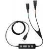 Cavo sdoppiatore Jabra 265 USB CON 2 QD [265-09]