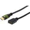 Techly Cavo HDMI Techly High Speed con Ethernet 4K 60Hz M/F 1,8 m