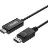 Unitek Cavo Uniek DispayPort a HDMI 1.8m [Y-5118CA]
