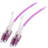 Techly Cavo Fibra Ottica Techly LC/LC Uniboot HD 50/125 Multimodale LSZH 5m OM4