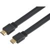 Techly Cavo Techly HDMI 2.0 High Speed con Ethernet A/A M/M Piatto 1m