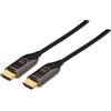 Manhattan Cavo Manhattan Plenum-Rated HDMI Attivo in Fibra Ottica 50m