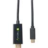 Techly Cavo Adattatore USB-C Maschio a HDMI 2.0 4K Maschio 2m Nero
