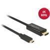 Delock Cavo Delock USB-C a HDMI 4K 60Hz 1m [85290]