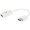 Techly Adattatore Techly Displayport v1.2 a HDMI 4K@60Hz Bianco