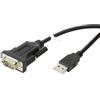 Techly Adattatore Techly da USB 2.0 a Seriale Nero