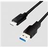 Logilink Cavo LogiLink USB 3.2 Gen1x1, USB-A a USB-C M/M, nero, 1m [CU0168]