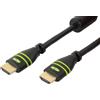 Techly Cavo HDMI High Speed con Ethernet A/A M/M con Ferrite 10m