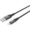 Celly Cavo Lightning Celly color 3m nero [USBLIGHTCOLORBK]