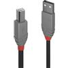 Lindy Cavo Lindy USB 2.0 Typ A a B Anthra Line 0.2m [36670]