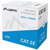 Lanberg Cavo di rete in matassa Lanberg UTP CAT.5E 305m CCA Giallo [LCU5-10CC-0305-Y]