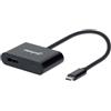 Manhattan Adattatore Manhattan 153447 USB-C a DisplayPort Converter with Power Delivery Port