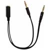 Link Adattatore Link 3,5MM PER CUFFIE CON MIC EAUDIO INTEGRAT A 2 JACK 3,5MM MASC