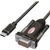Unitek Adattatore Unitek USB-C - 1X RS-232 [Y-1105K]