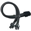 Silverstone Cavo di alimentazione SilverStone SST-PP07E-EPS8B 30cm Nero [PP07E-EPS8B]
