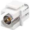 Goobay Modulo Keystone Goobay SAT Antenna Montaggio ad Incasso Coassiale M