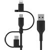 Belkin Cavo Belkin Universal Charge Boost 1,2m Micro/USB-C - USB-A [CAC001BT1MBK]