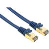 Hama Cavo di rete Hama CAT5e STP, 10 m blu, schermato Maschio modulare 8P8 C (RJ 45)