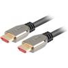 Lanberg Cavo hdmi Lanberg HDMI M/M v2.1-1m 8K 60Hz nero