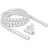 Delock Guaina copricavi a spirale Delock 2,5 m x 15 mm bianco [18839]